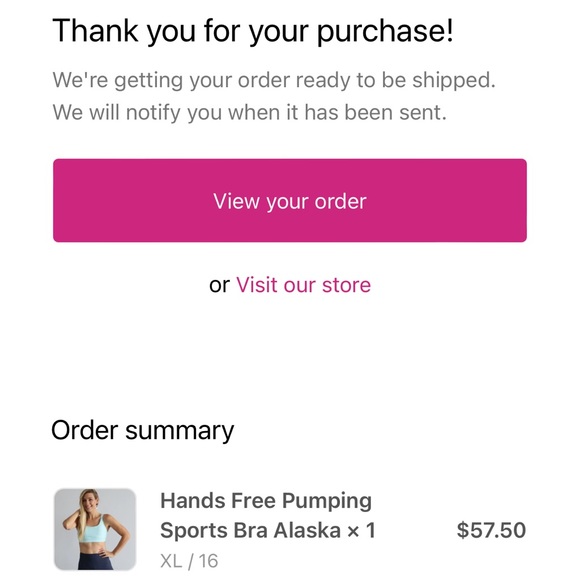 Cadenshae nursing and pumping bra - Picture 4 of 4